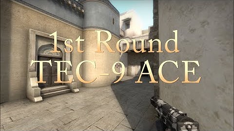 CS GO - 1st Round TEC-9 ACE!!!