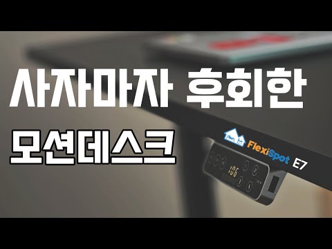 <strong>FlexiSpot</strong> E7 사용기