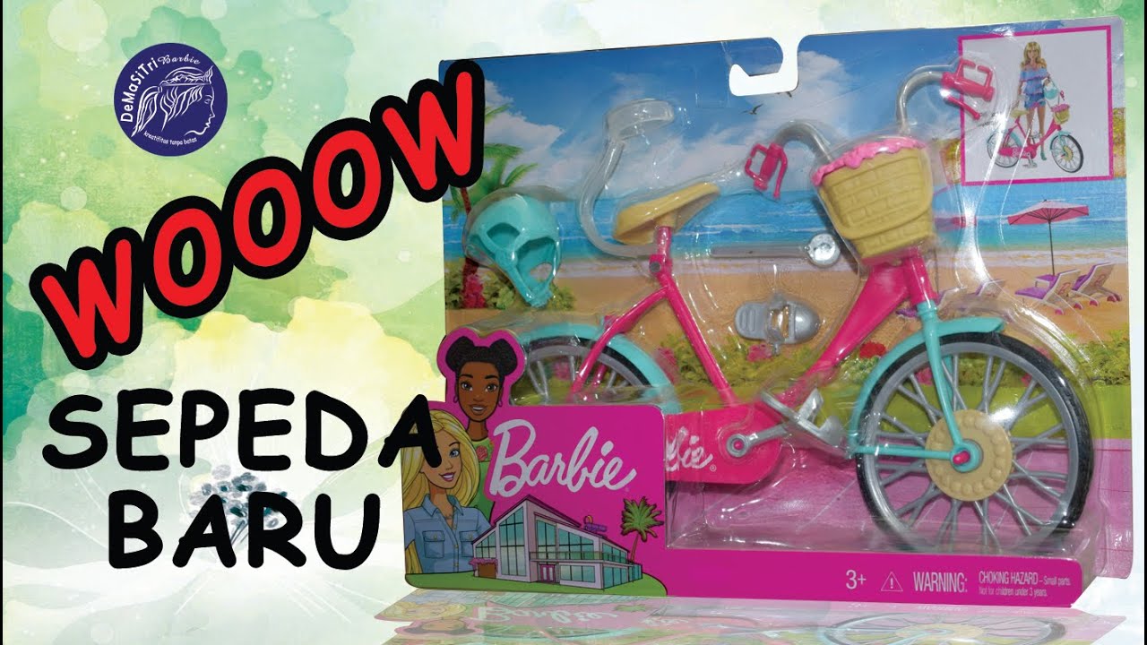 UNBOXING SEPEDA BARU | Sepeda Barbie