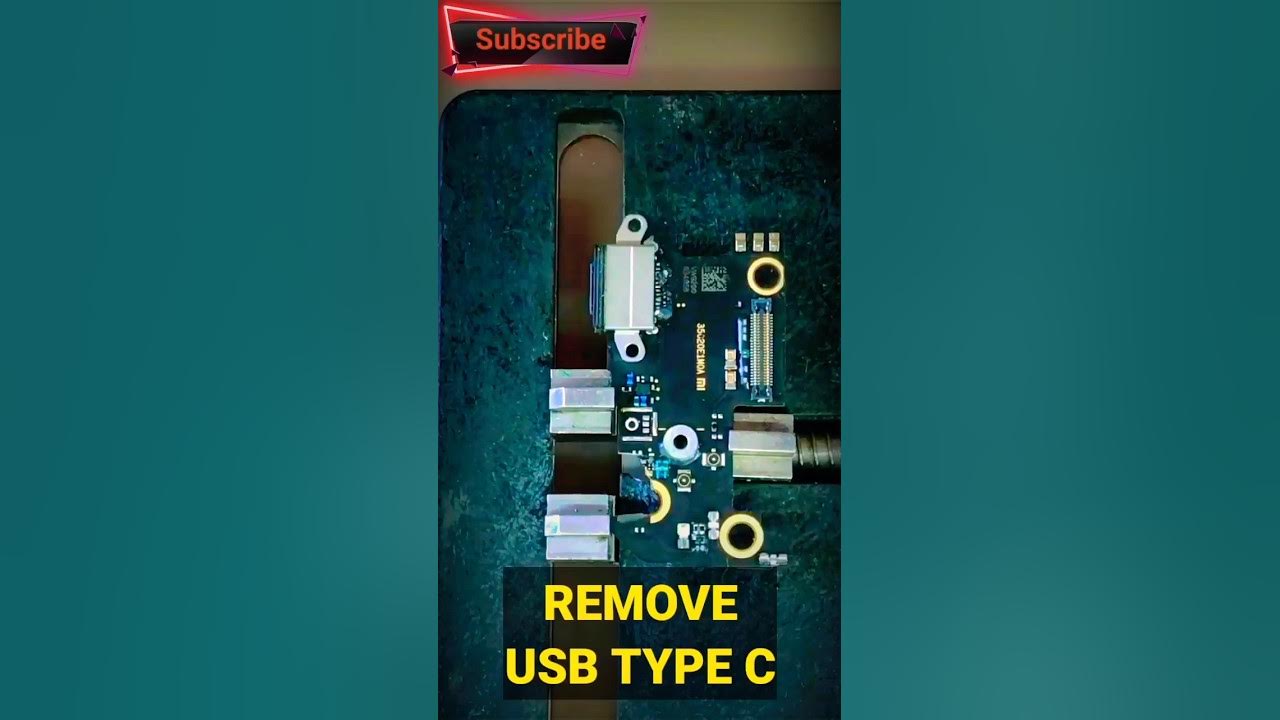 How To Remove USB Type C YouTube