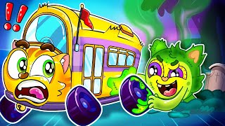 Scary Zombie Spooky Night 😱🧟 Creepy Zombie Dance Story 🚑🚗🚓🚌 +More Nursery Rhymes by Toddler Cars