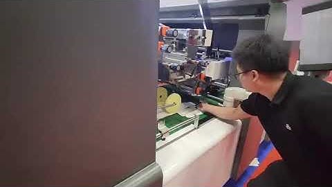 HL850FH Full servo motor designed high speed window patching machine with Flate pasting &  Creasing