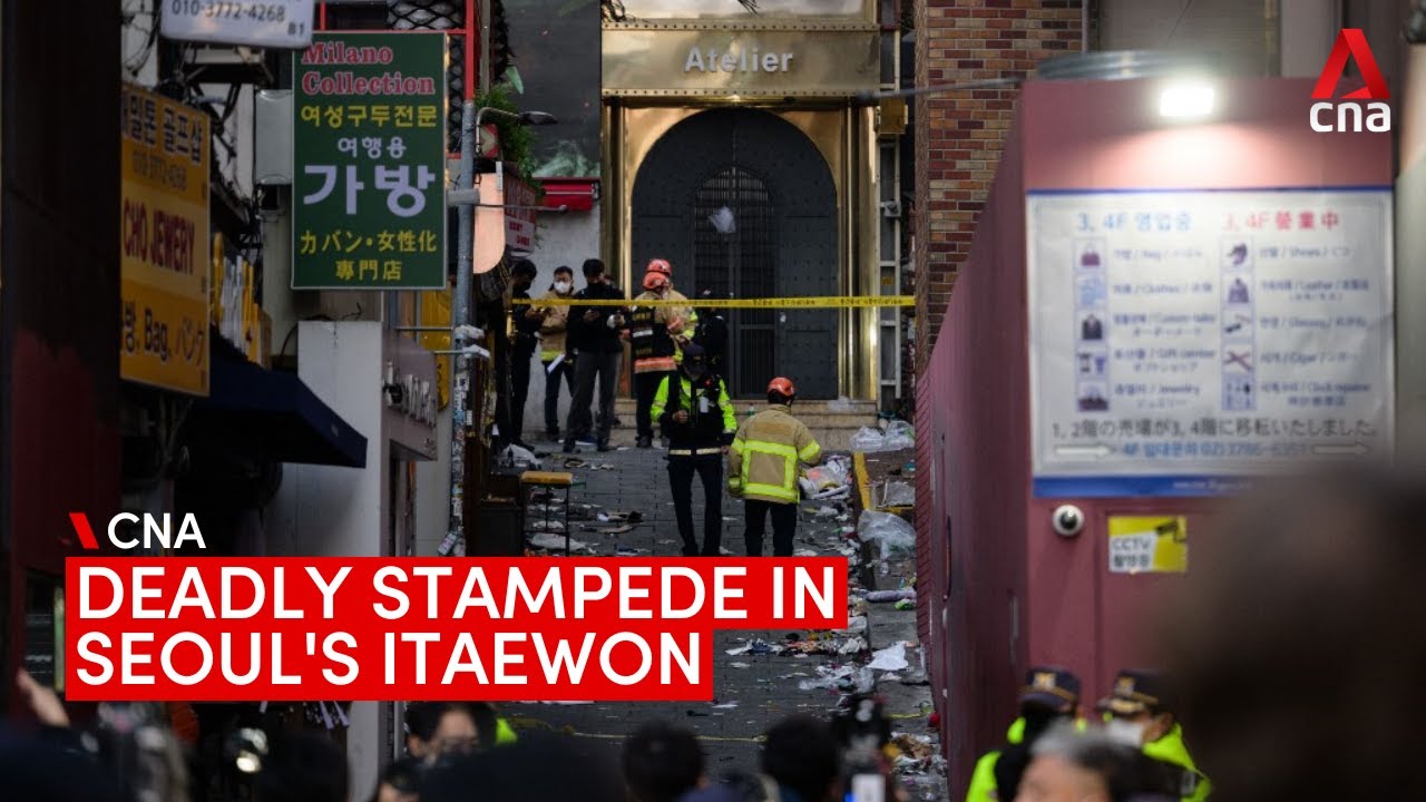 Seoul crowd crush: 150 killed in deadly surge amid Halloween festivities