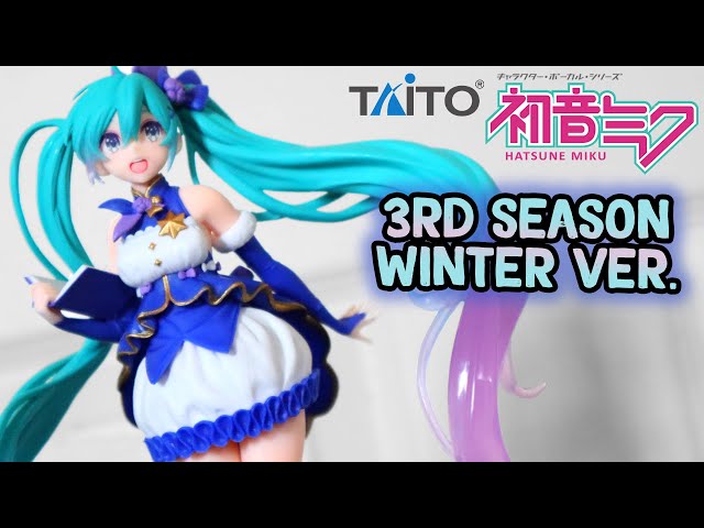 Hatsune Miku 3rd Season Winter Ver. Unboxing - Taito - YouTube