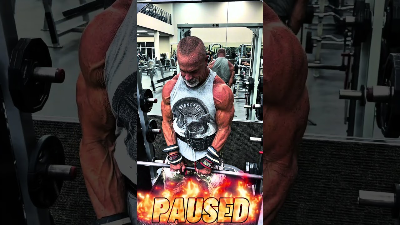PAUSED SHRUGS #SHRUGS #workout #motivation #TRAPS