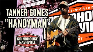 Tanner Gomes - Handyman
Handyman - @tannergomesmusic
Recorded Live from Grind house Nashvilles weekly songwriter show
Songwriter: Tanner Gomes
Videographer: Heather Carpenter (Artisan Imagery Nashville)
Grindhouse Nashville is one of the premier songwriter brands in Nashville. Our shows and youtube channel and Spotify playlist support the songwriters whove appeared on our stage sharing a collection of past, present and future hits.
Join us Wednesday nights at 6th and Peabody (Ole Smoky Moonshine) in Nashville from 7pm - 10pm and look for us coming to a city near you!
Watch more Grindhouse videos here: https://www.youtube.com/channel/UCdRGYDxB6EX89efEpyAx1Uw
Follow us on Instagram: https://www.instagram.com/grindhousenash/
Follow us on Facebook: https://www.facebook.com/grindhousenash
Follow us on TikTok: https://www.tiktok.com/@grindhousenash
Follow our Spotify Playlist of songwriters that have played our stage:
https://open.spotify.com/playlist/3t8waeaNOH3w9cx7OshJLY?si=a537de4f54f0469c
#songwriter #countrymusic #singersongwriter #originalmusic #grindhousenash #tannergomes Tanner Gomes - Handyman