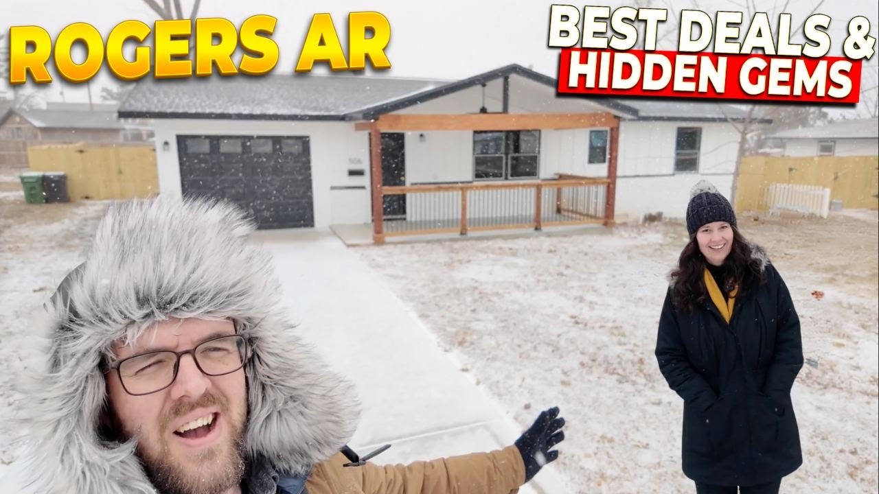 ROGERS ARKANSAS' Hottest Deals - Rehab Homes & New Construction [Close to Bentonville AR]