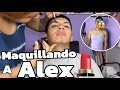 MAQUILLANDO A ALEXANDER 💄💋 / LE PUSE UN VESTIDO JAJAJAJA