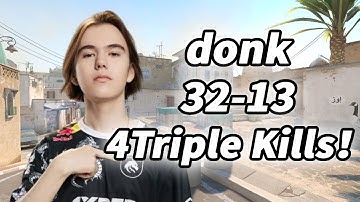 CS2 Spirit donk POV Faceit Dust2 (32-13) | #cs2 #demo