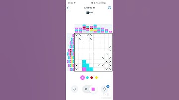 Nonogram Color | Daily Puzzle | 31.12.2020 (Party hat)