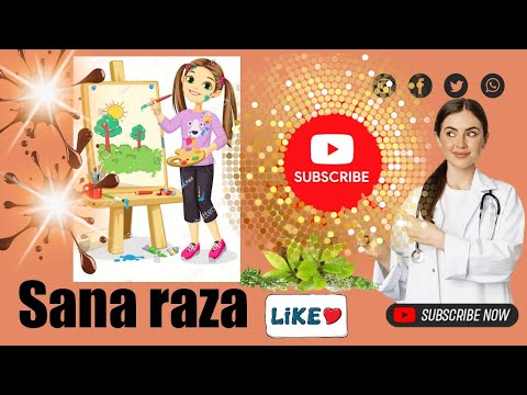 hospital jana para & my painting &medicine sana Raza vlogs - YouTube