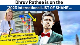 Big announcement: Dhruv Rathee is on the &#39;INTERNATIONAL LIST OF SHAME&#39; | Karolina Goswami
