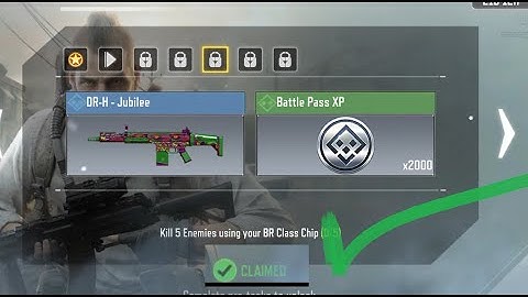 Kill 5 Enemies using your BR Class Chip  Call Of Duty Mobile  Task Complete