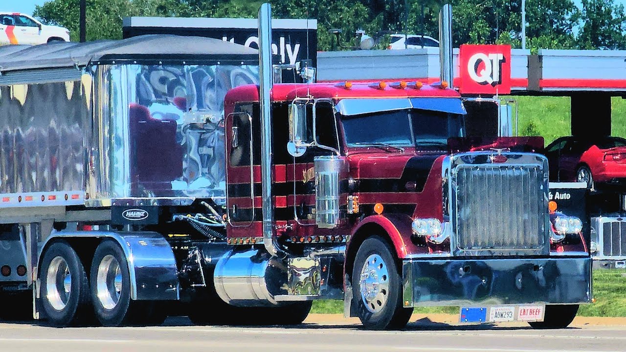 [4K] BIG RIGS, TRUCKS, HEAVY HAULERS TRUCK SPOTTING ACROSS KC VOLUME 2 ...