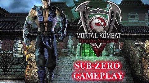 Mortal Kombat: Deadly Alliance - Sub-Zero Gameplay [720p60]