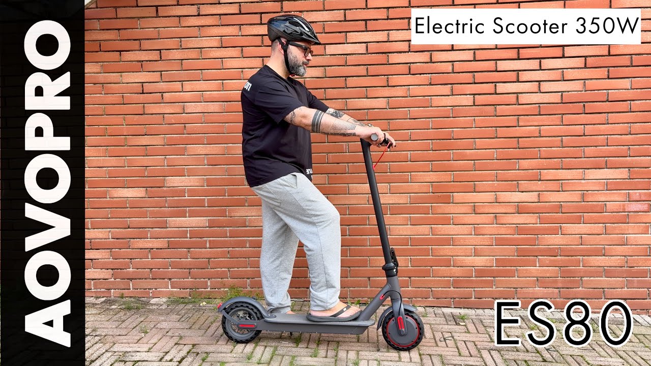 AOVOPRO ES80 by JUICEASE - Foldable Electric Scooter 350W - Top Speed 31 km/h
