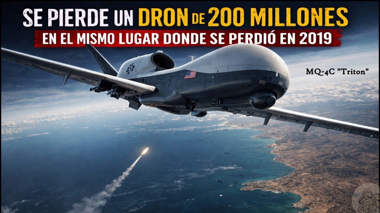 Un Dron MQ-4C 