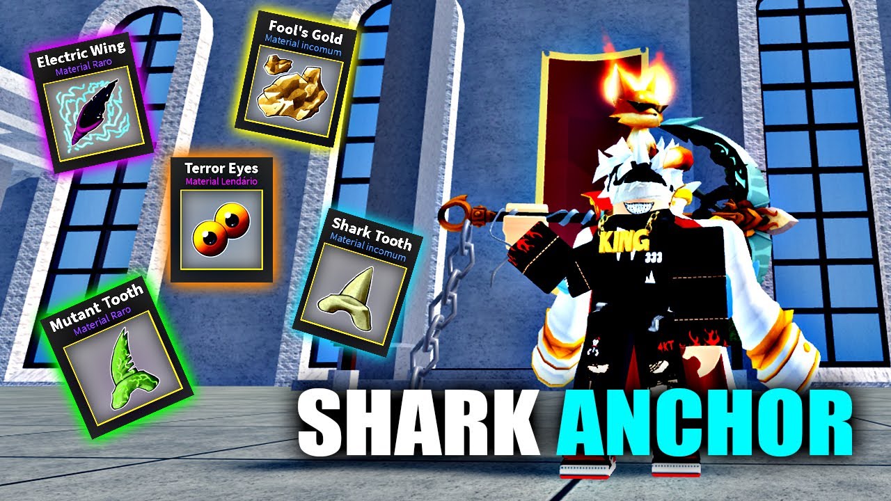 NOVO CÓDIGO + COMO PEGAR a NOVA ESPADA SHARK ANCHOR + 29 CÓDIGOS