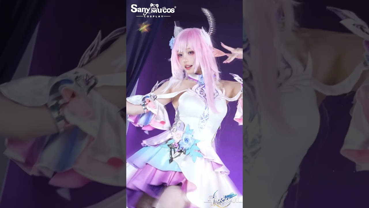 🎀🌸Honkai: Star Rail Cosplay Cyrene Cosplay Costume Premium Edition detail showcase 🌸🎀#sanymucos