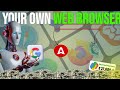 Make a Free Web Browser with AI | Mobile Only | Step by Step Guide