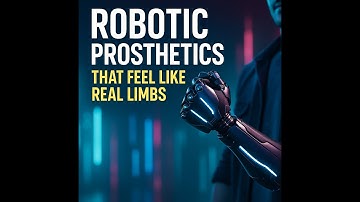 Robotic Prosthetics That Feel Like Real Limbs