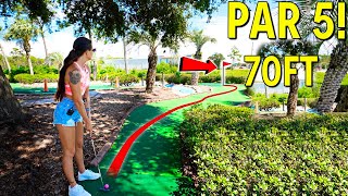My BEST Hole In One Yet! - Super Challenging Mini Golf Course