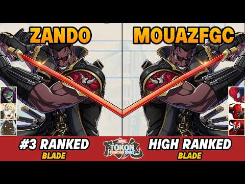 TOKON 🔥 Zando (#3 BLADE) vs Mouazfgc (BLADE) | Marvel TOKON High Level Gameplay