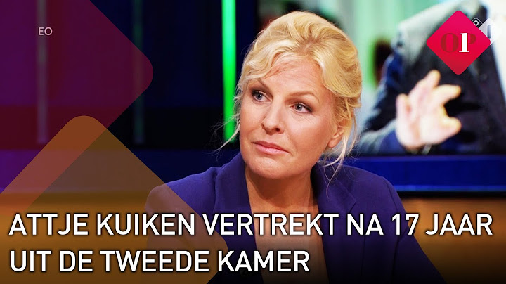 Waarom verlaat PvdA-leider Attje Kuiken de Tweede Kamer? | Op1