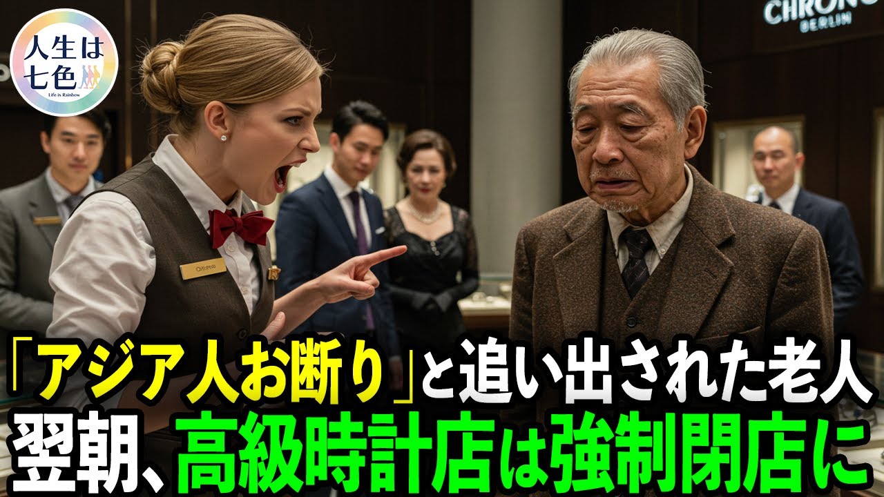 「アジア人は客じゃない」と笑った高級腕時計店の販売スタッフ、次の瞬間…世界的VIPの息子が現れて地獄に落ちた