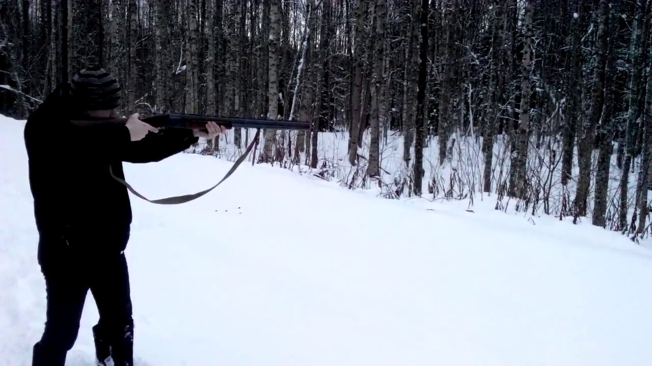 Shooting a shotgun MR-27