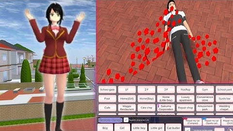 How to make blood in Sakura#sakuraschoolsimulator#youtube