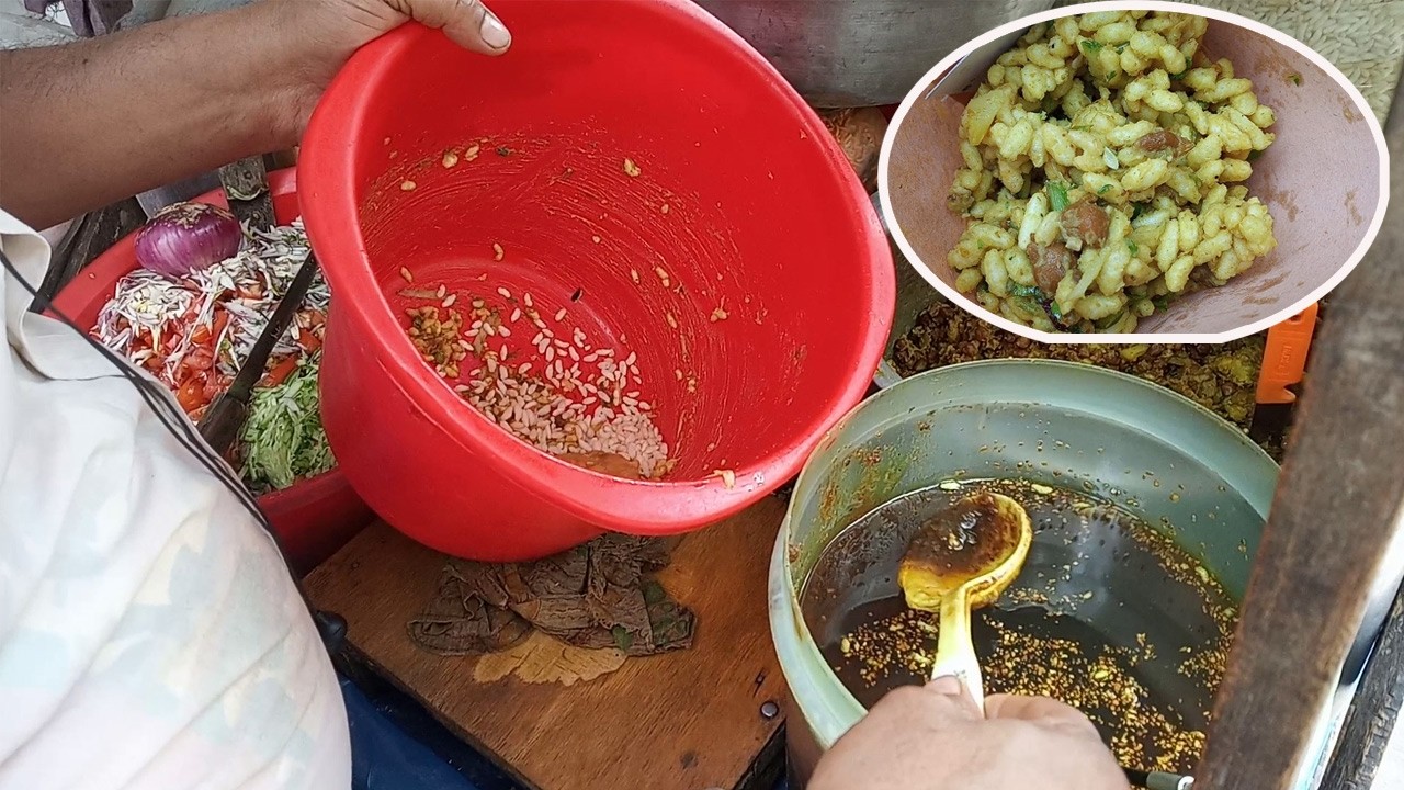 Bangladeshi Street Food /Spicy Masala Jhal Muri |