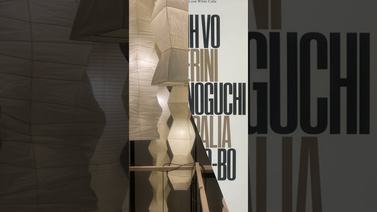 Exhibition of Danh Vo, Park Seobo and Isamu Noguchi during Venice Biennale 2022.