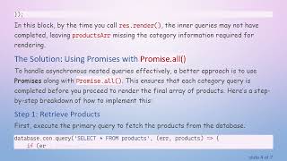 How to Run Nested MySQL Queries in Node.js
