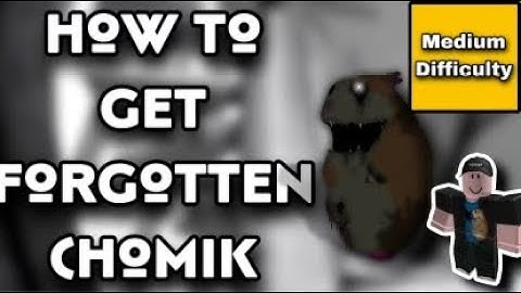 How To Get The Forgotten Chomik | Find The Chomiks