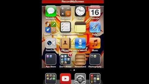 How to record your iPod or iPhone screen (no jail break