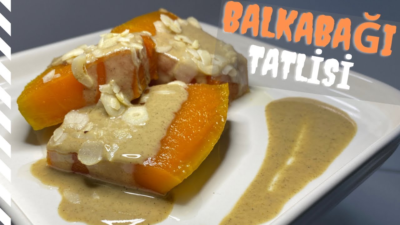 Balkabaği Tatlisi????/Fırında  Kabak Tarifi????????/ Lokum Gibi Bir Tatlı Yaptık???????? -Yemek Tarifleri ✅