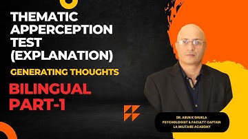 Thematic Apperception Test  ||Story Practise part-1 || TAT