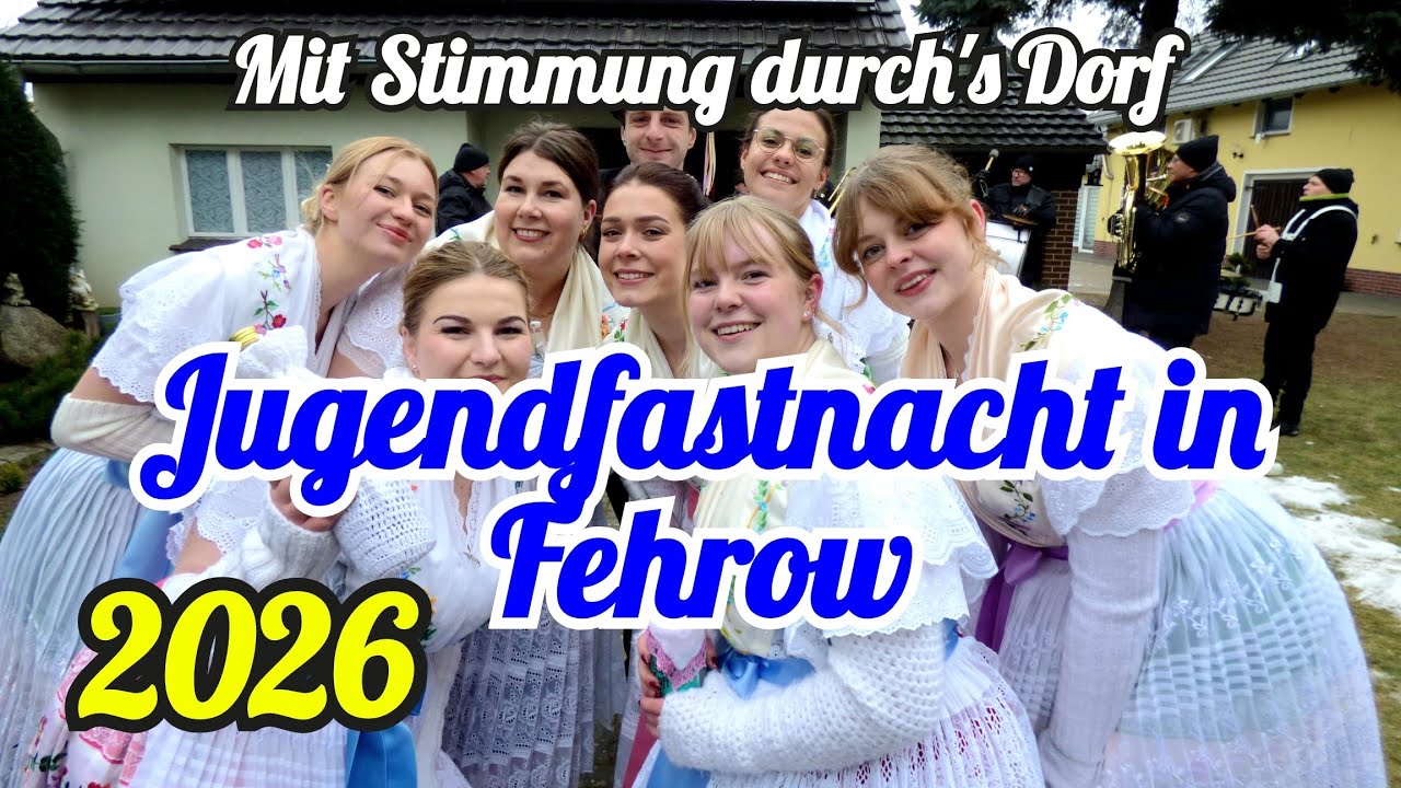 Jugendfastnacht in Fehrow 2026 🎷🥁 