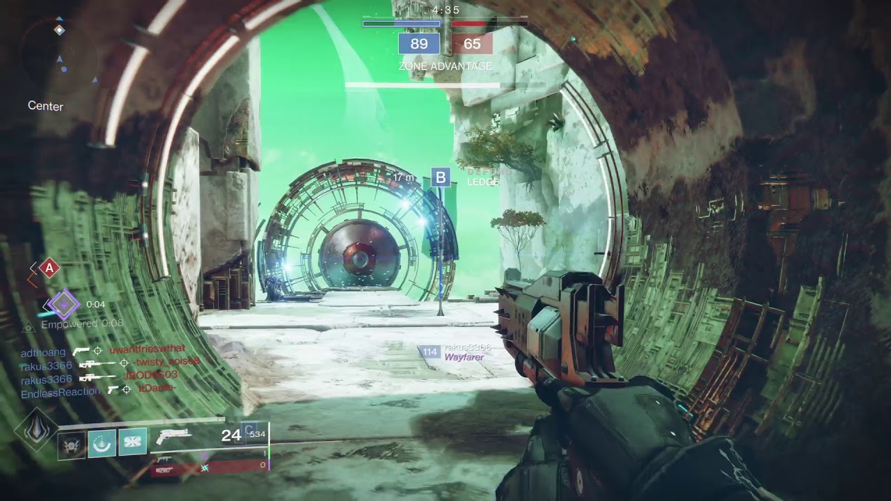 Titan: Crimson + Orewing's Maul (Blinding Grenades)