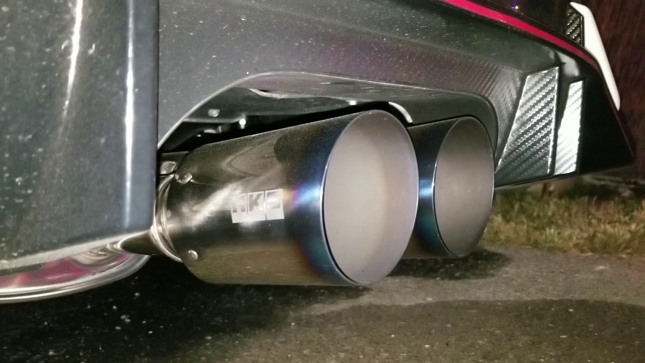 HKS Legamax Exhaust for 2017 Civic Type R YouTube