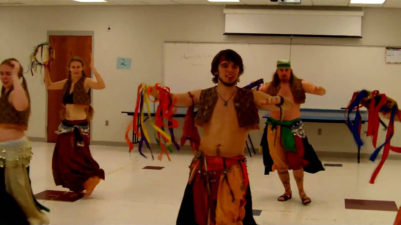 KCRF Romani (Gypsy) dance - The Tambourine Dance - YouTube