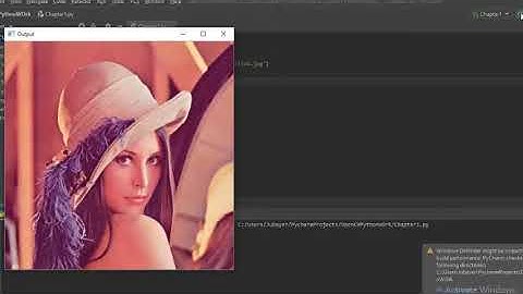Create project and install opencv package