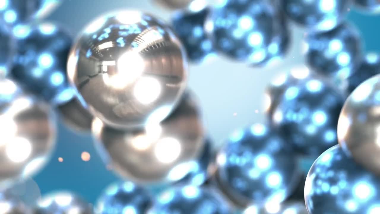 Reflective Balls  Motion Graphics
