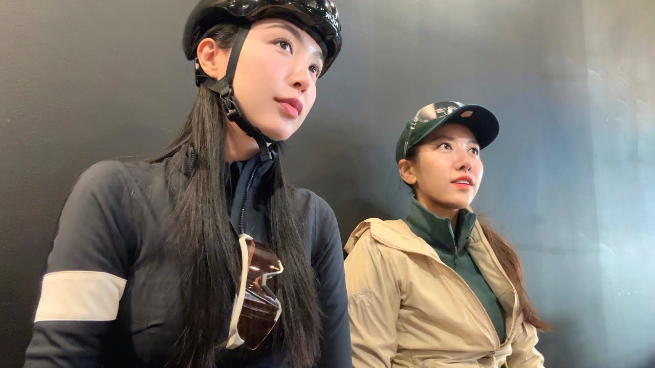 미스코리아 동기 언니가 로드 자전거를 타겠다고 합니다