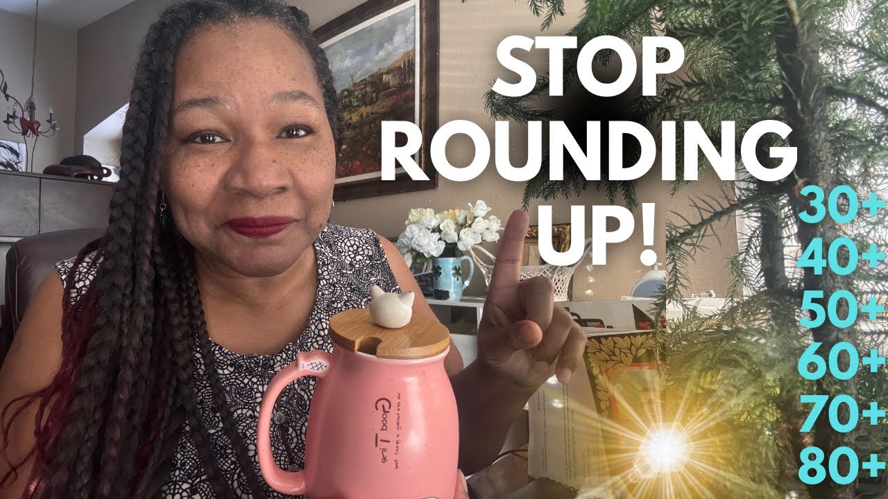 Stop Rounding Up Your Age - Enjoy Today | A gentle reminder for women 