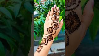 Nailpaint Se Mehndi 😳💅 Square Design Hack | Day 11 Challenge