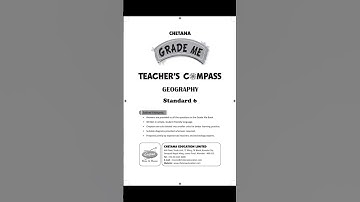 Std 6 Geography Chetna Workbook solution SSC board whole chapter notes ‎@Nextdoortonotes 