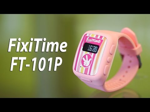 FixiTime FT-101P: обзор детских смарт-часов с GPS трекером