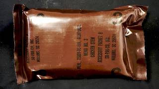 ASMR Old US MRE from 80s (expired?)